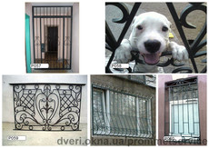 Кованные решетки на окна и балконы